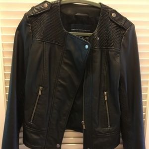 New without Tags French Connection Leather Jacket